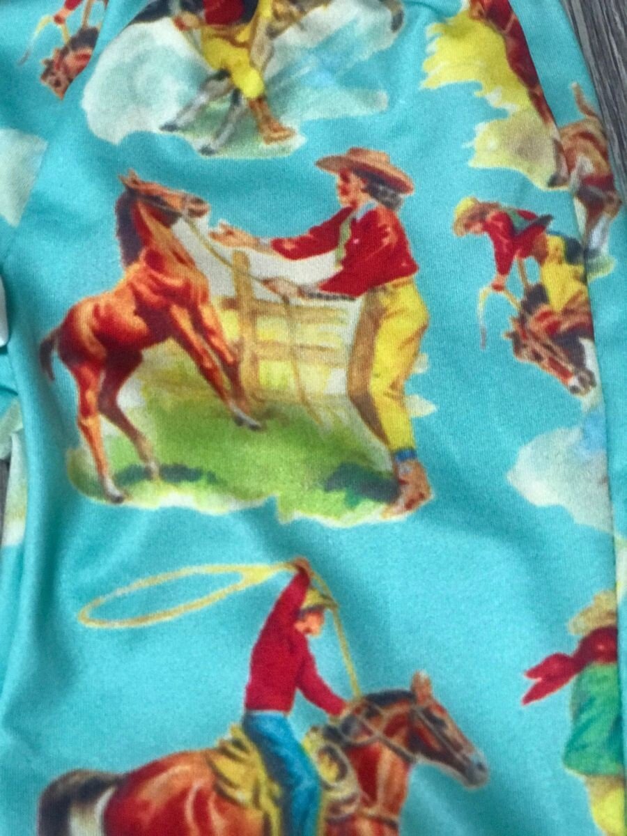 Retro Cowgirl Western Trouser Set / Vintage Rodeo Cowboy Cowgirl Outfit / Vintage Cowgirl T-shirt, Yeehaw BOHO COWGIRL - Razels