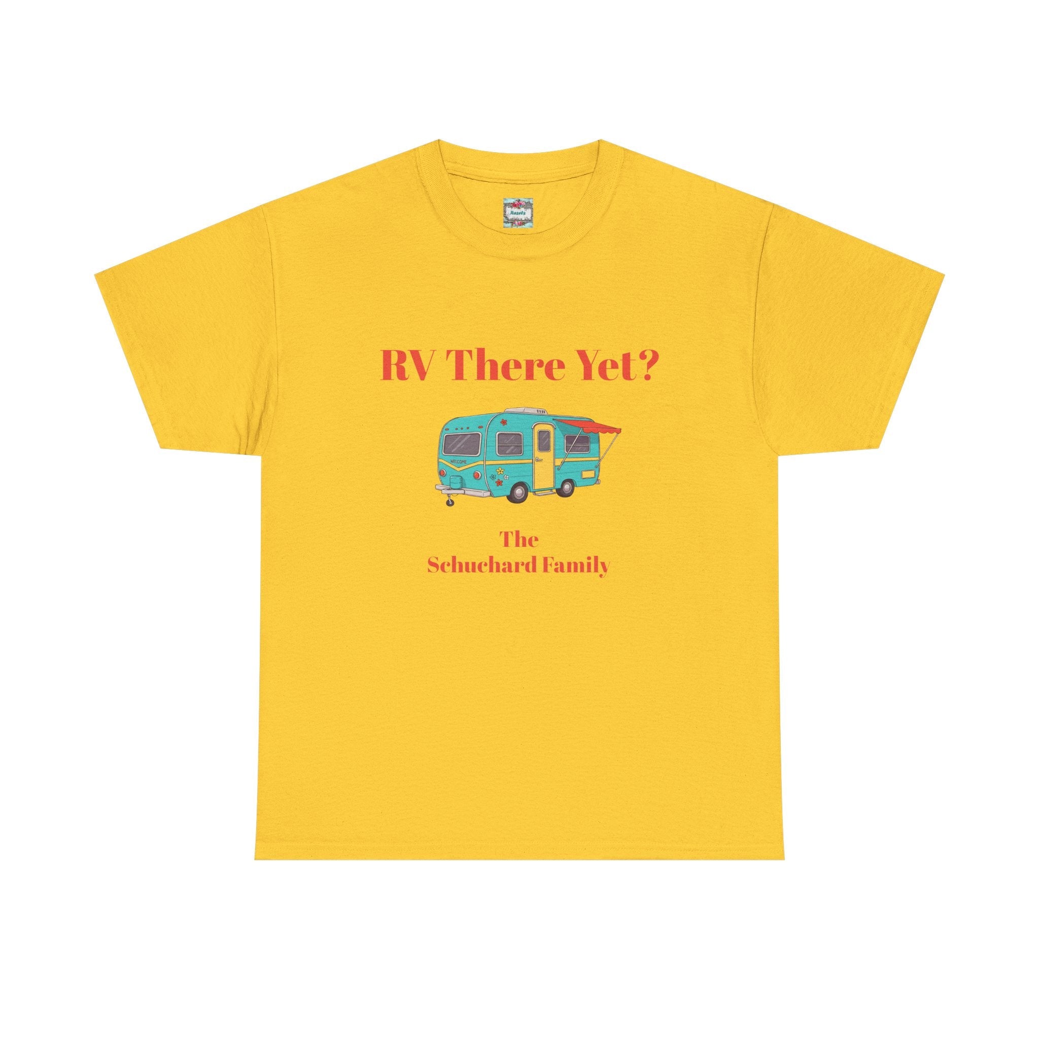 RV There Yet Camping T-Shirt for Men and Women, Retirement Gifts, Family Reunion Matching Shirts, Camper Life Shirt - Razels