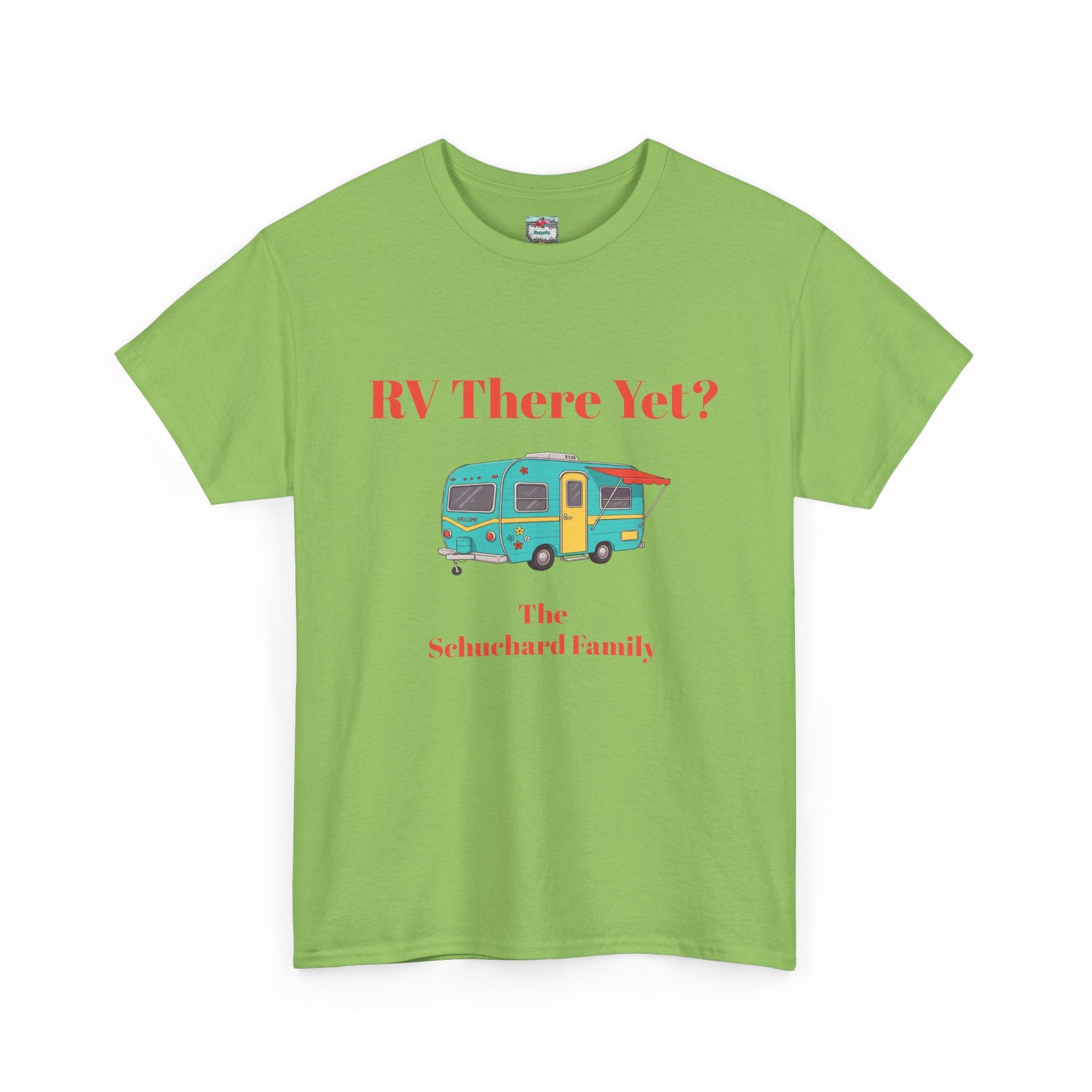 RV There Yet Camping T-Shirt for Men and Women, Retirement Gifts, Family Reunion Matching Shirts, Camper Life Shirt - Razels