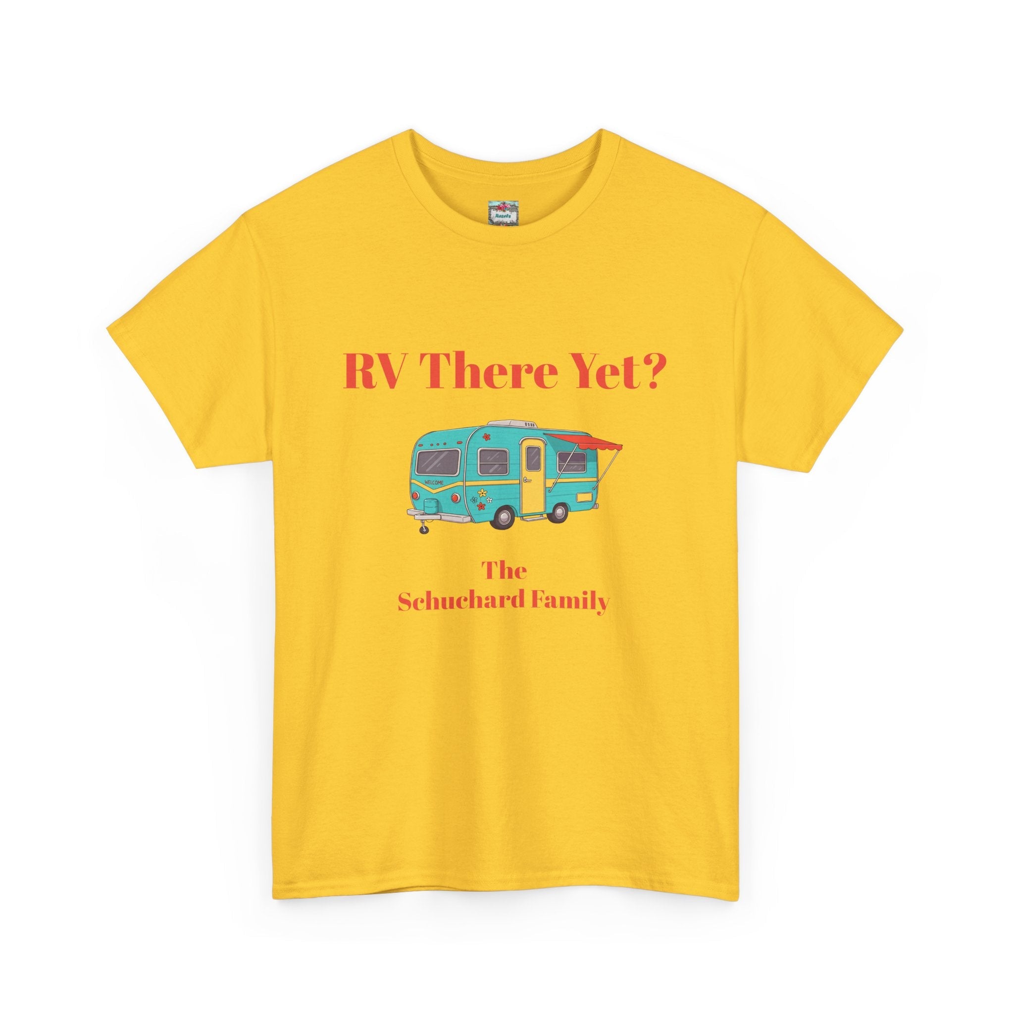 RV There Yet Camping T-Shirt for Men and Women, Retirement Gifts, Family Reunion Matching Shirts, Camper Life Shirt - Razels
