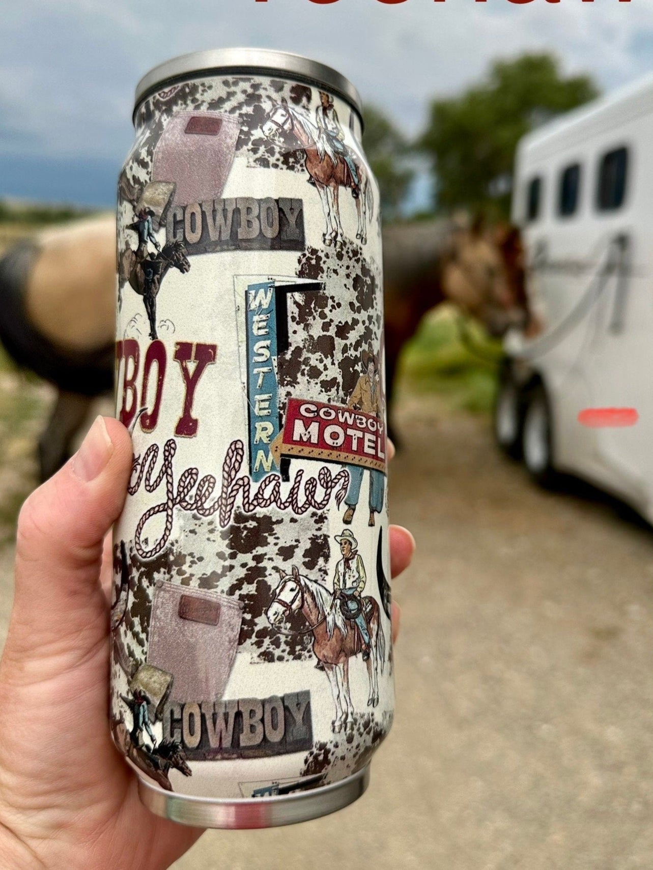 SKINNY TUMBLER Western Tumbler, Cowgirl Tumbler Cups - Razels