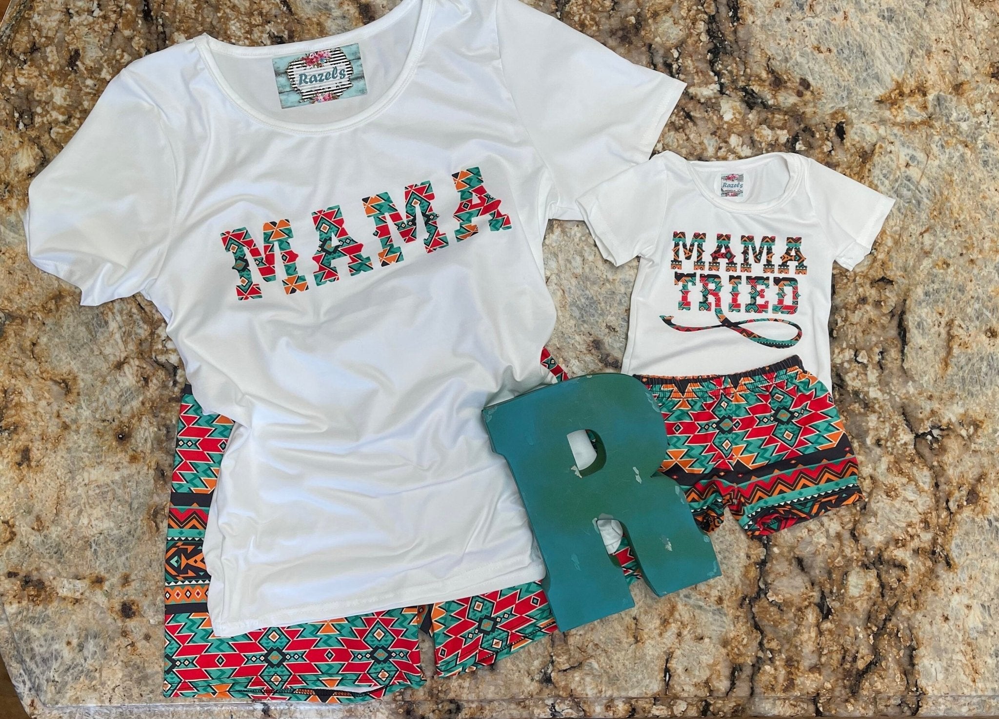 Southwestern MAMA Outfit, Gift for Mom - Razels