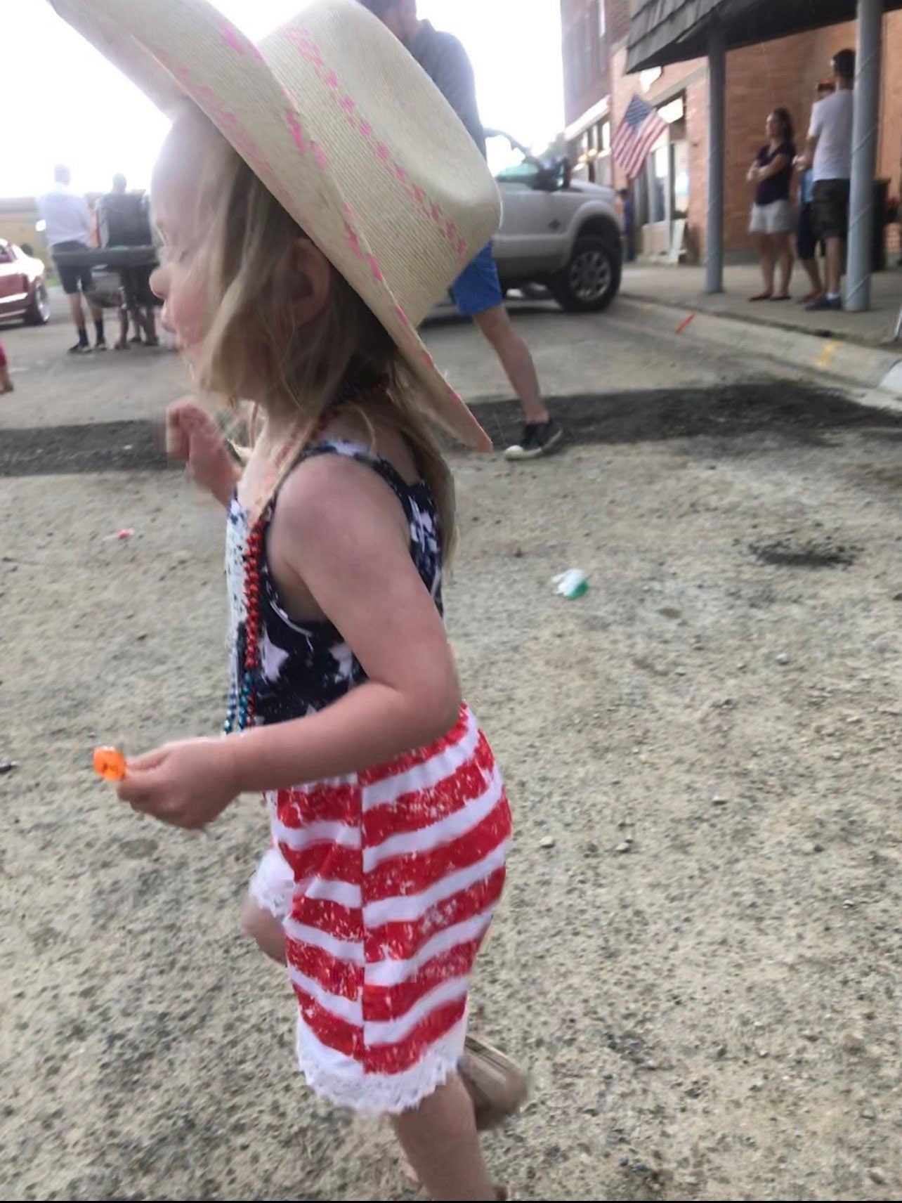 USA Flag Outfit | Patriotic, Girls ROMPER Jumpsuit - Razels