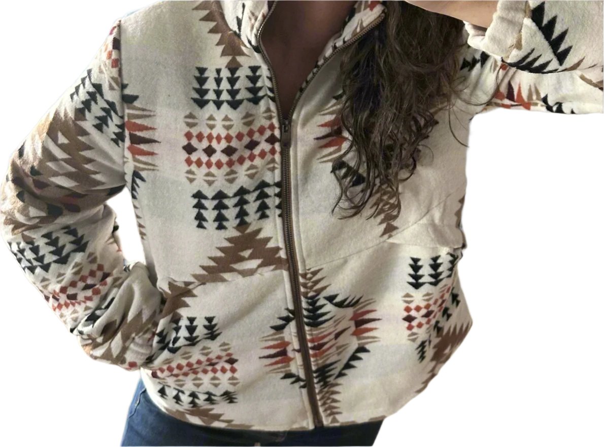 Women's Fall Jacket Southwestern Jacket Aztec Coat Western Jacket - Razels