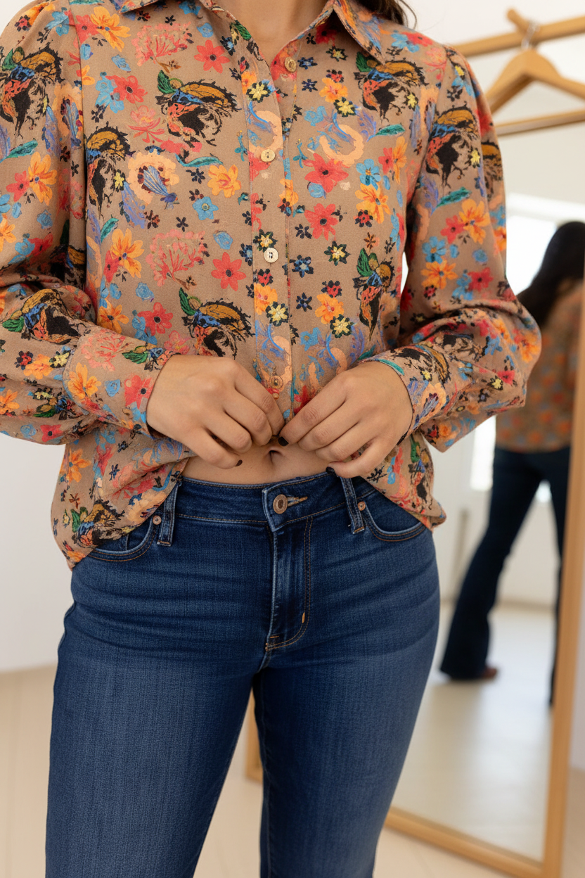 yeehaw cowgirl blouse, womens western button up 
